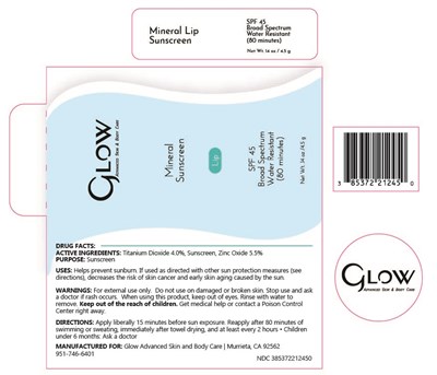 Glow Advanced 212.jpg Package Label - Glow Advanced 212